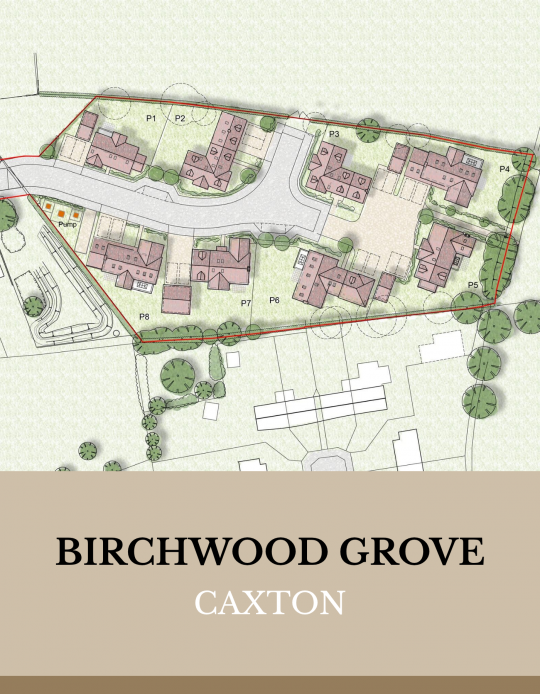 New project: Birchwood Grove, Caxton site plan